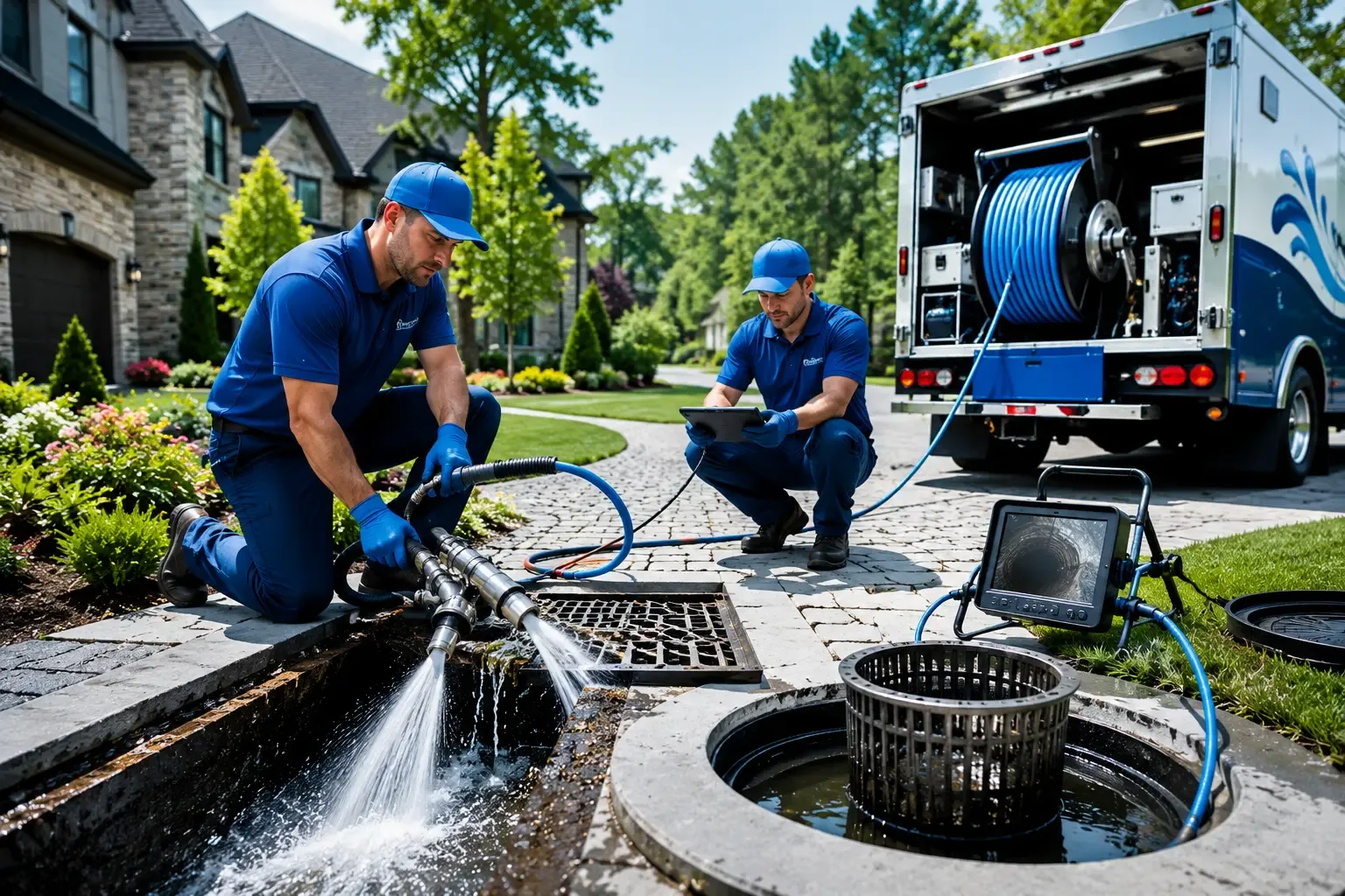 Local outdoor drain cleaning professionals in Adrian, MI